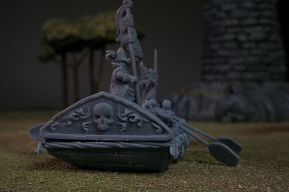 Pirate Rowboat – Landor Miniatures 3D Printed Miniature (32mm) - image 2