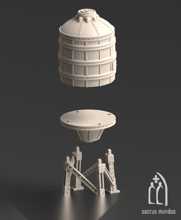 Warpzel-1A, Orc Fungus Farm - Sacrusmundus terrain reference render