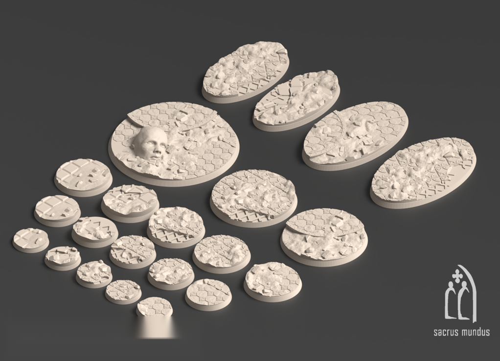 The Desolation of Emerita - Sacrusmundus terrain reference render
