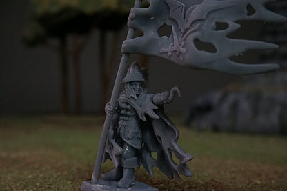 Vampire Pirate Captain – Landor Miniatures 3D Printed Miniature (32mm) - image 1