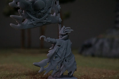 Vampire Pirate Captain – Landor Miniatures 3D Printed Miniature (32mm) - image 7