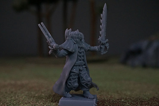 Pirate Fleet Grand Admiral – Landor Miniatures 3D Printed Miniature (32mm) - image 1