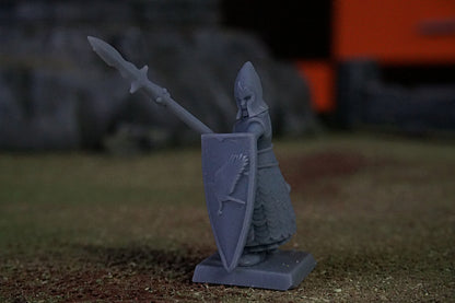 Elven Spearmen – Landor Miniatures 3D Printed Miniature (32mm) - image 4