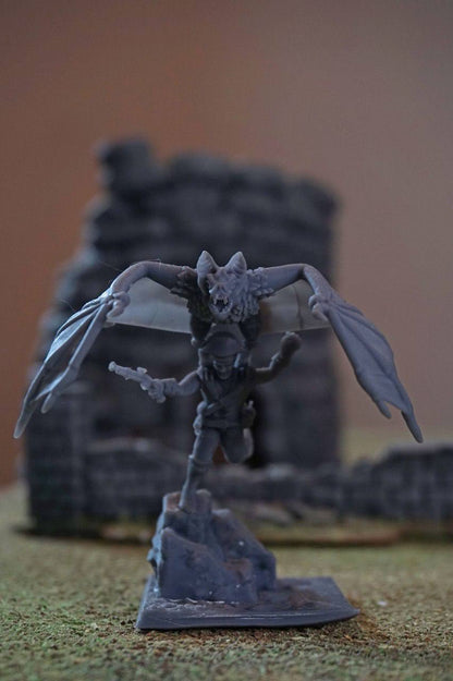 Flying zombie buccaneers – Landor Miniatures 3D Printed Miniature (32mm) - image 9