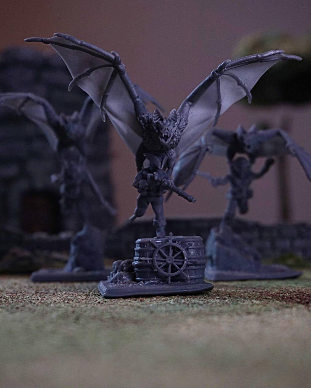 Flying zombie buccaneers – Landor Miniatures 3D Printed Miniature (32mm) - image 7