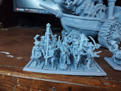 Zombie Pirates 2.0 – Landor Miniatures 3D Printed Miniature (32mm) - image 2