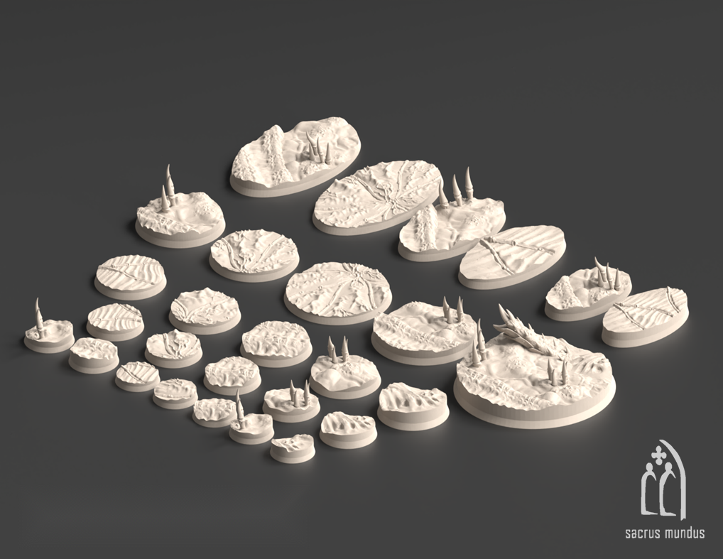 Tulipa, The Assimilated Planet - Sacrusmundus terrain reference render