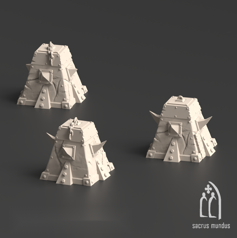 Warpzel-1A, No Git's Land Gulch - Sacrusmundus terrain reference render