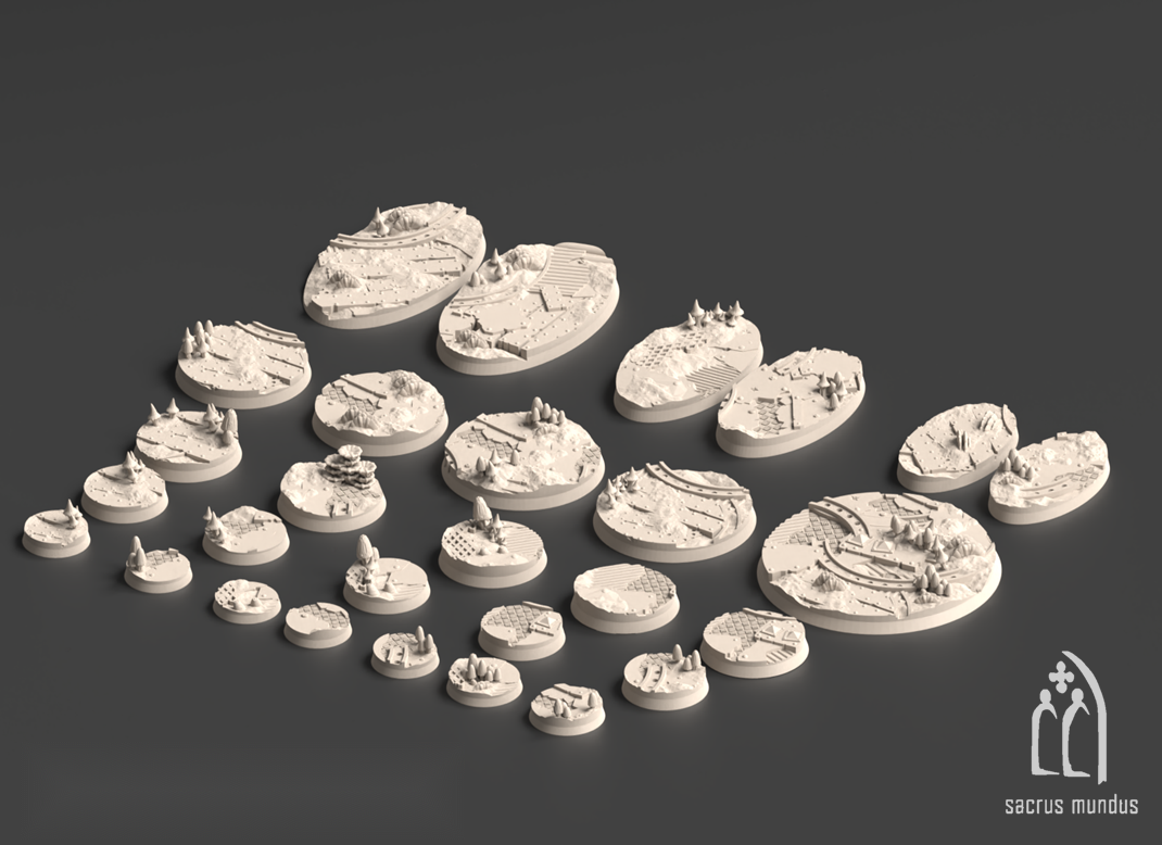 Warpzel-1A, Orc Fungus Farm - Sacrusmundus terrain reference render