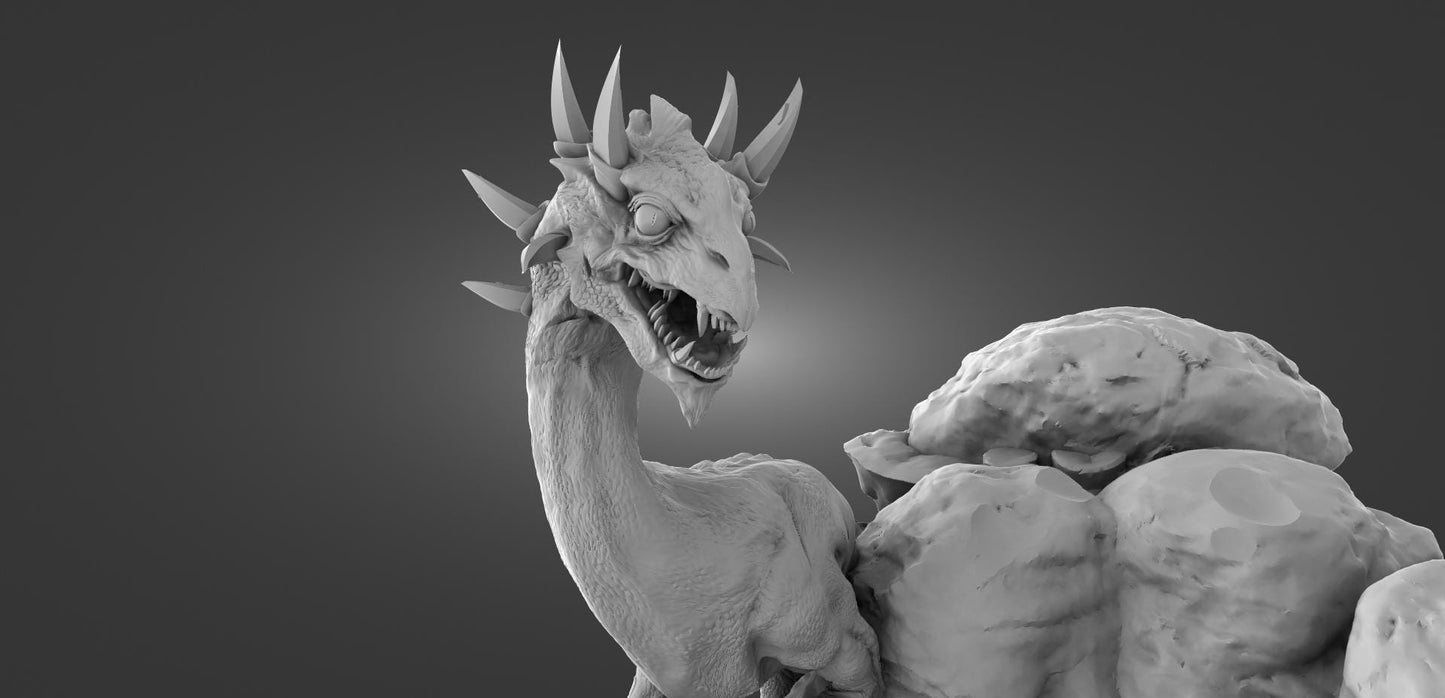 Evil Goddess Fantasy D&D NSFW Model 75mm 100mm 150mm {By 3DArtGuy}