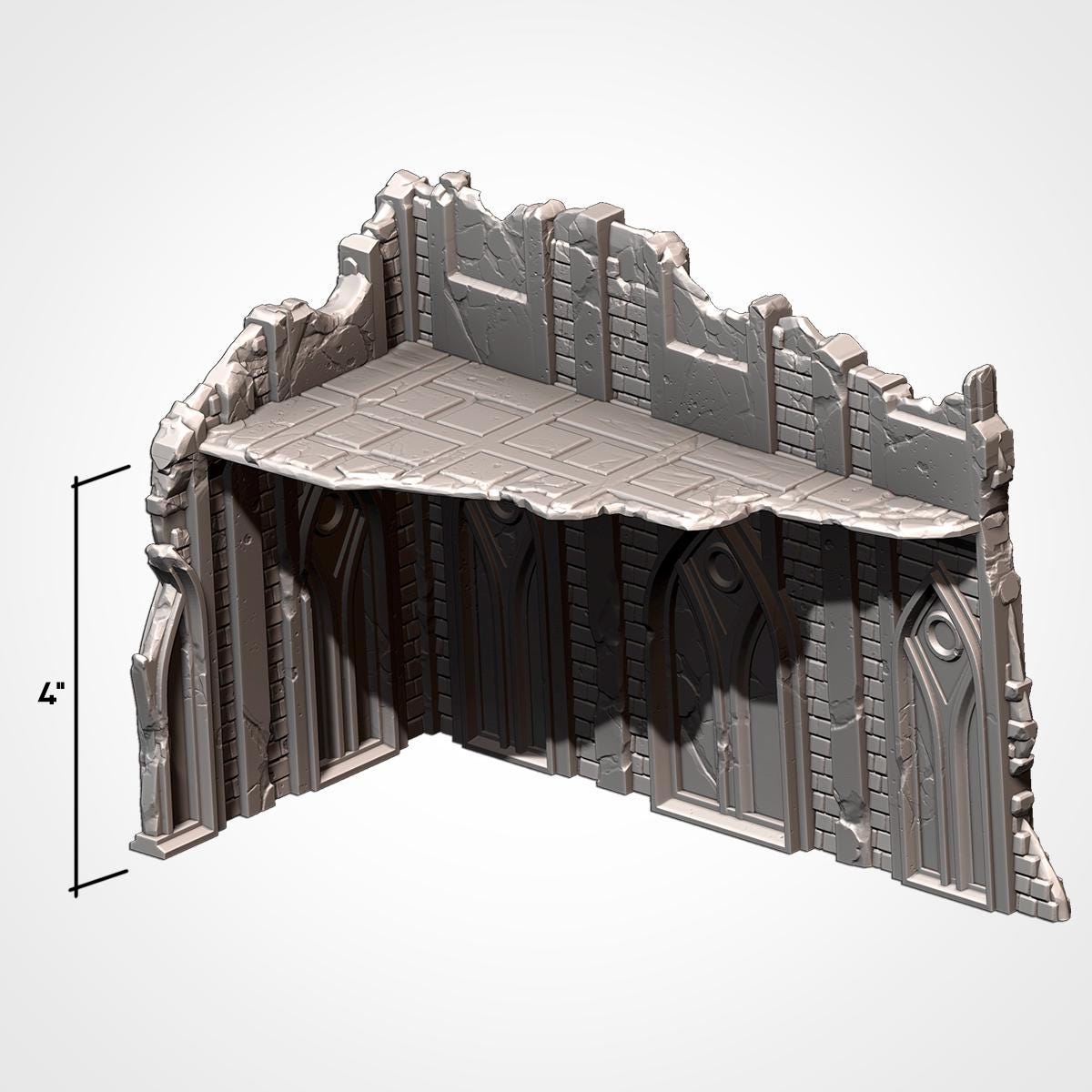 Classic Ruins Wargaming Terrain Set or Pieces WTC Approved  {By TxarliFactory}