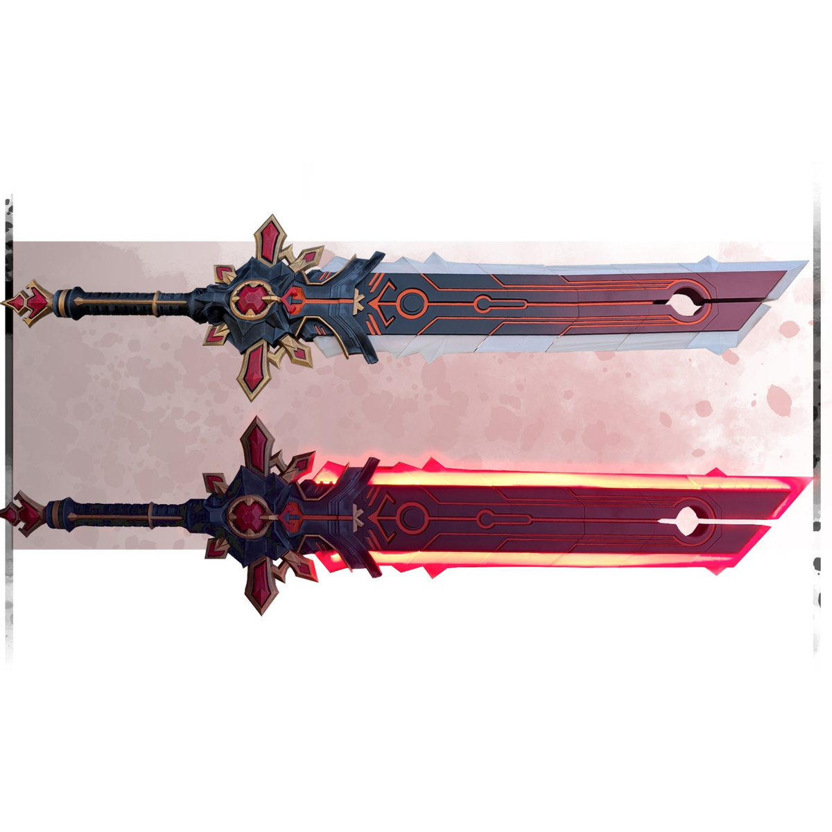 Ashrender Claymore – Full-Scale LED-Ready Cosplay Greatsword