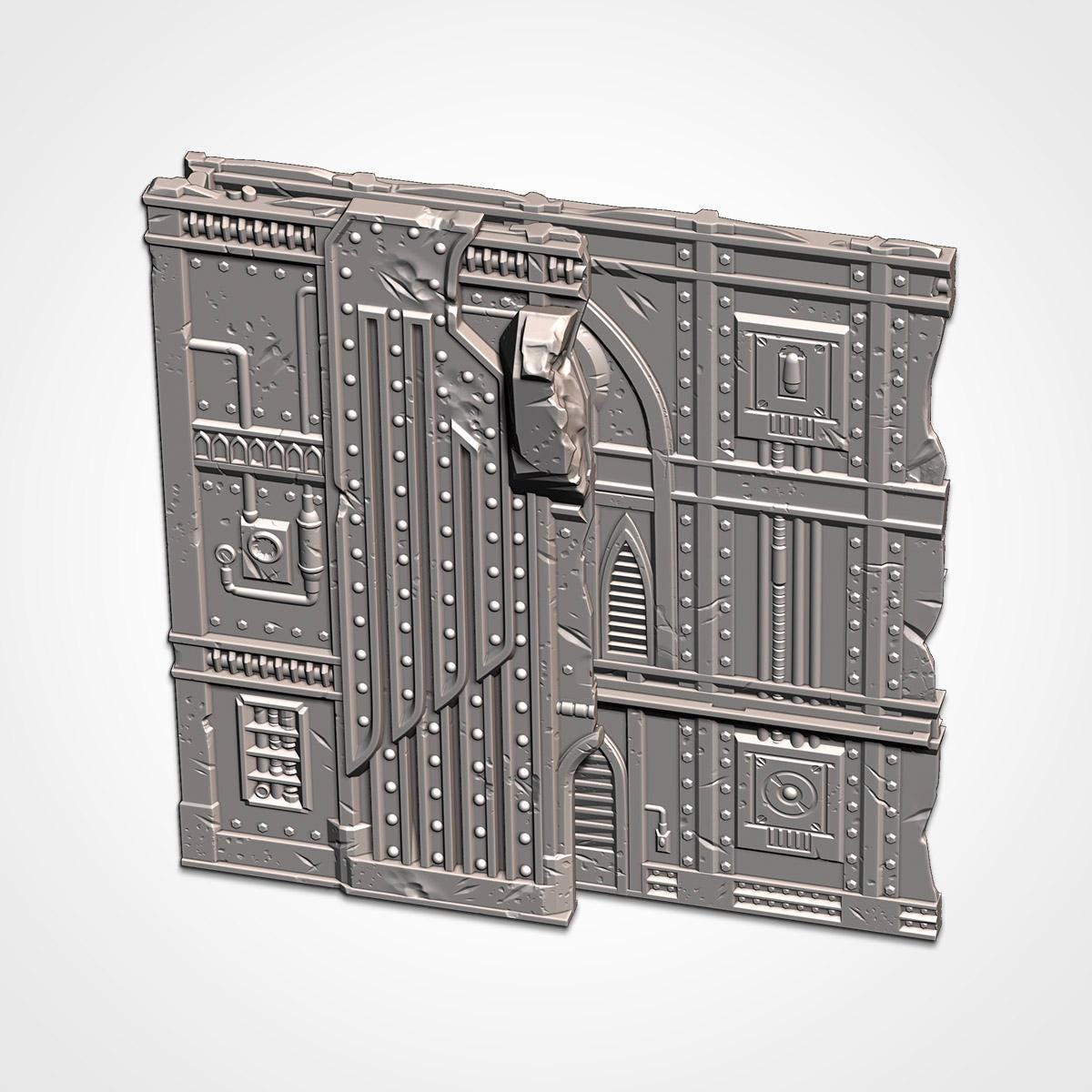 WTC Official Industrial Foldable Terrain Full Tournament READY Sets / Pieces - Official {TxarliFactory} Set (10th Edition)