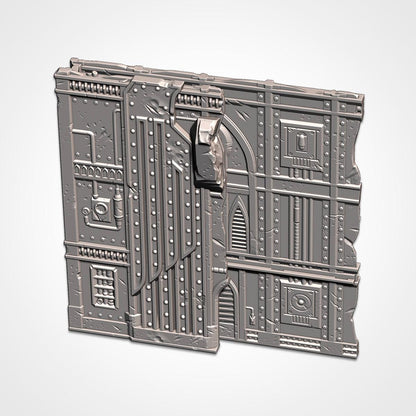 WTC Official Industrial Foldable Terrain Full Tournament READY Sets / Pieces - Official {TxarliFactory} Set (10th Edition)