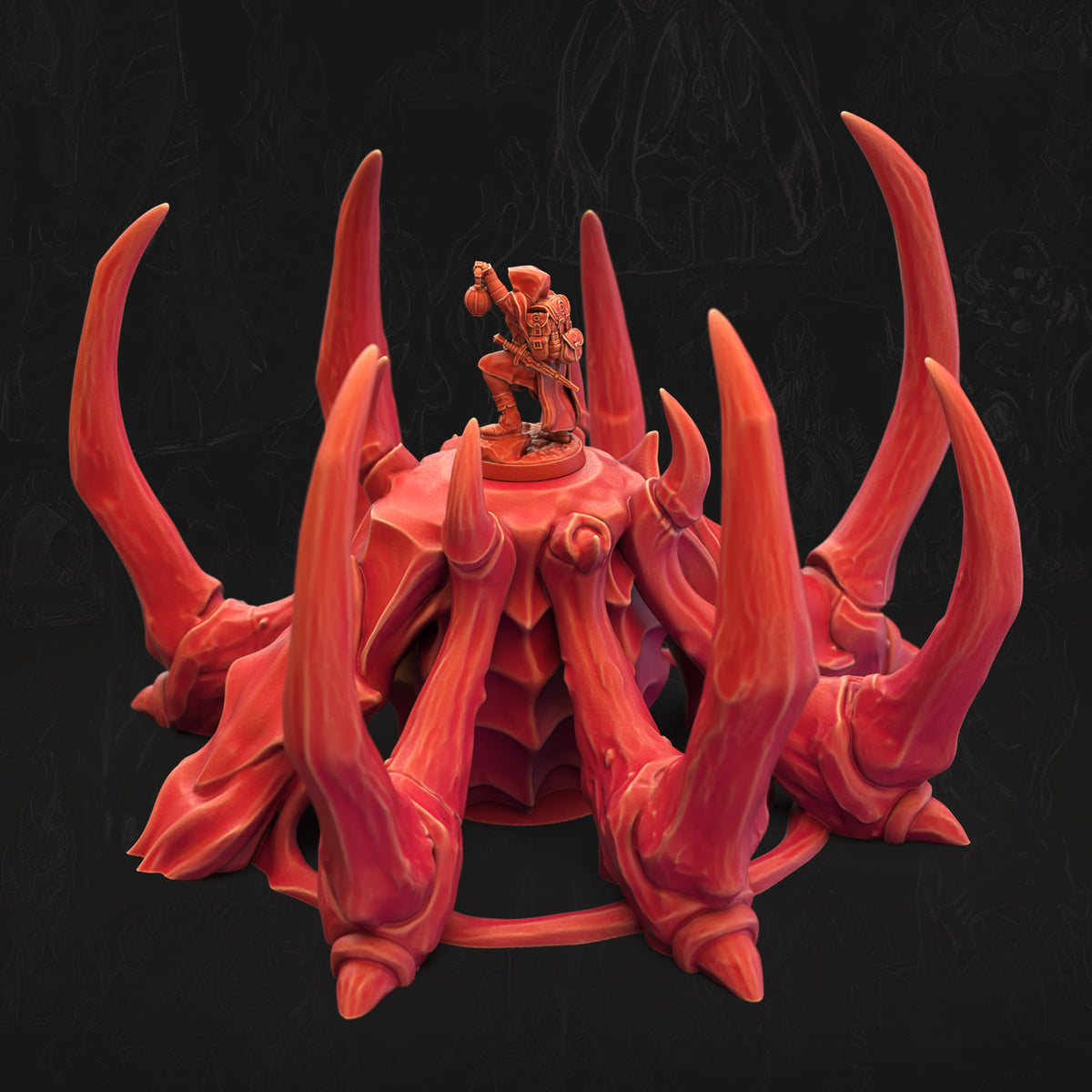 Nexus Altar Bonemancy Watchpost 3D printed tabletop terrain by 3DHexes – view 2
