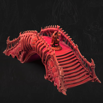 Boneshaped Bridge Bone Dominion 3D printed tabletop terrain by 3DHexes – view 2