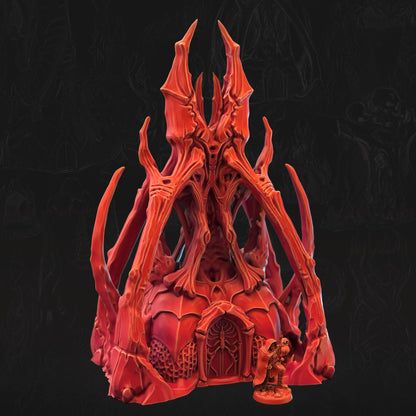 The High Fane Bone Dominion 3D printed tabletop terrain by 3DHexes – view 2