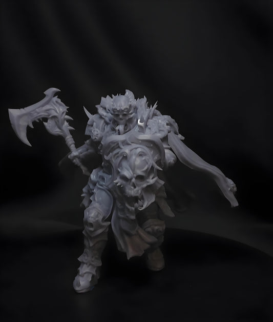 Chaos Knight Miniature GrimDark / Fantasy Figure V3 38mm 50mm 75mm 100mm {By 3DArtguy)