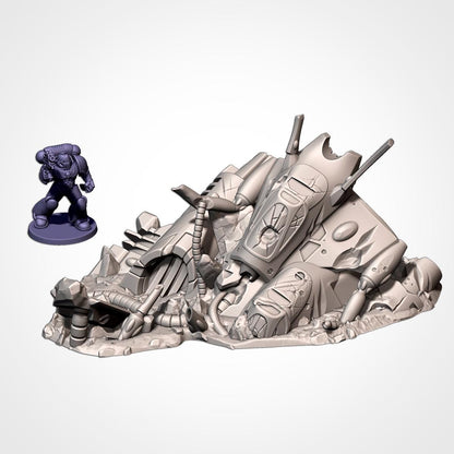Xeno Crashed Ships Terrain