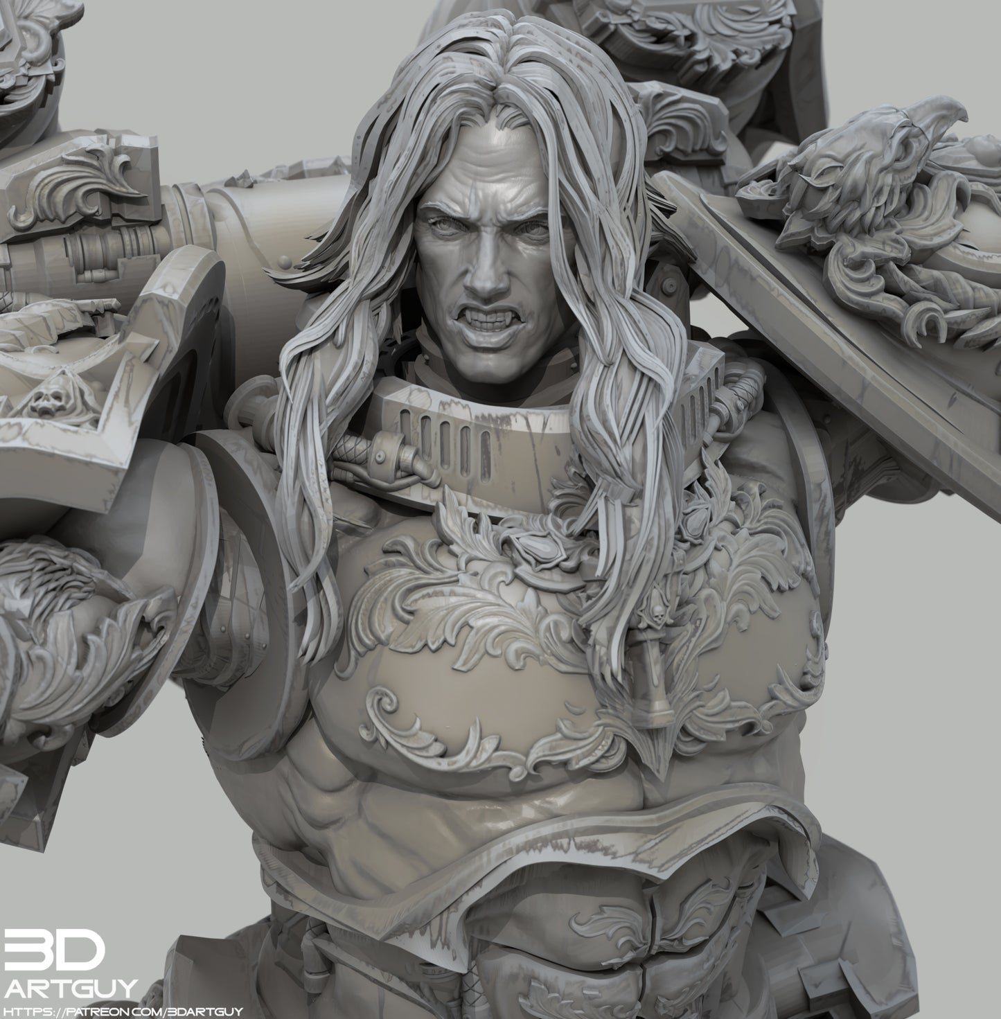 The Blood Host 50mm 75mm 100mm All Variants included w/ optional base {By 3DArtGuy}