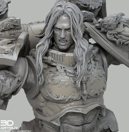 The Blood Host 50mm 75mm 100mm All Variants included w/ optional base {By 3DArtGuy}