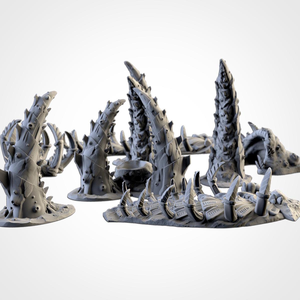 Alien Landscape Terrain {By TXARLIFACTORY)