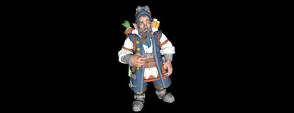 Gnome Alchemist Tinkerer Fantasy D&D 50mm 75mm 100mm 150mm {By 3DArtGuy}