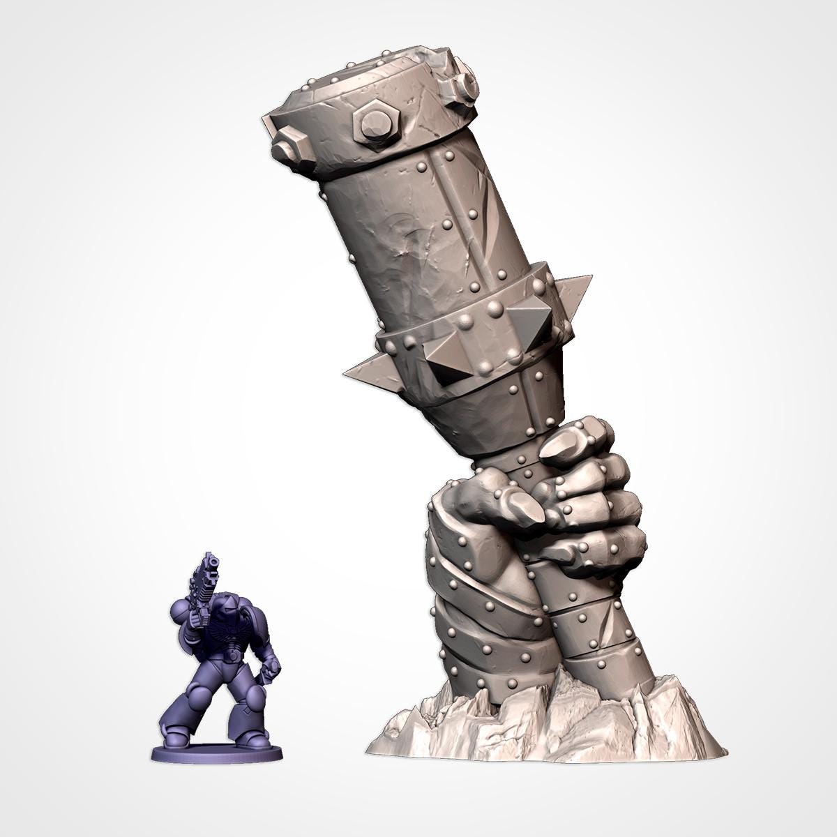 Orcish Monument Terrain- Full Set or Pieces {By TxarliFactory}
