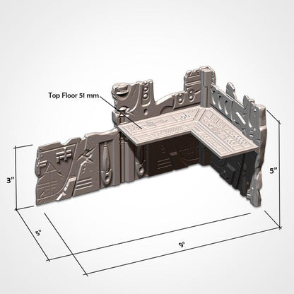 WTC Official Eldar Foldable Terrain Full Tournament READY Sets / Pieces - Official {TxarliFactory} Set (10th Edition)