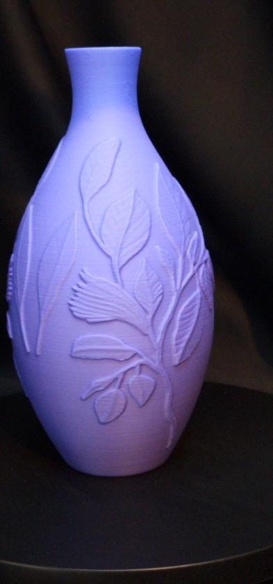 Golden Leaf Vase