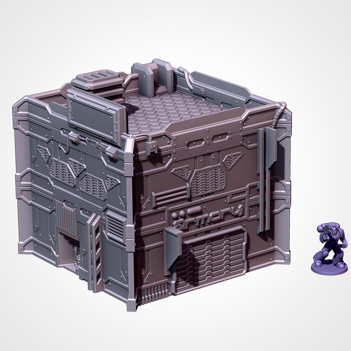 SCI-FI City Terrain - Modular Urban Warfare {By TxarliFactory}