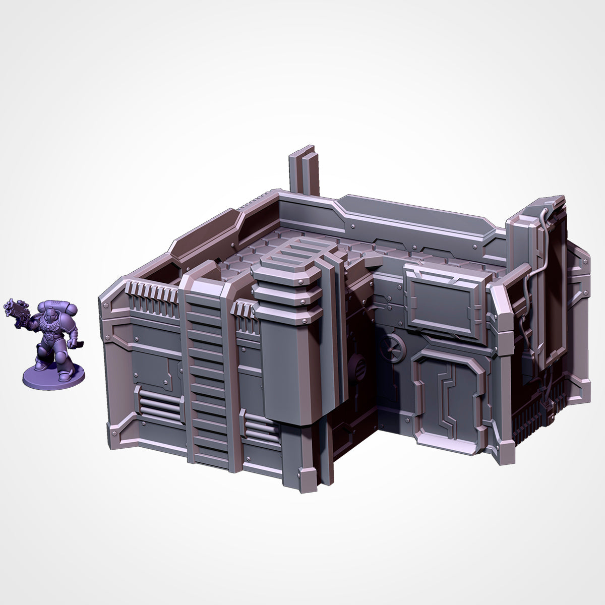 SCI-FI City Terrain - Modular Urban Warfare {By TxarliFactory}