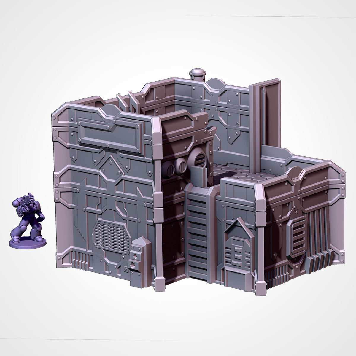 SCI-FI City Terrain - Modular Urban Warfare {By TxarliFactory}
