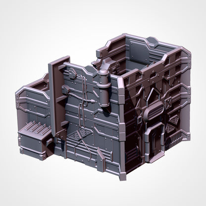 SCI-FI City Terrain - Modular Urban Warfare {By TxarliFactory}