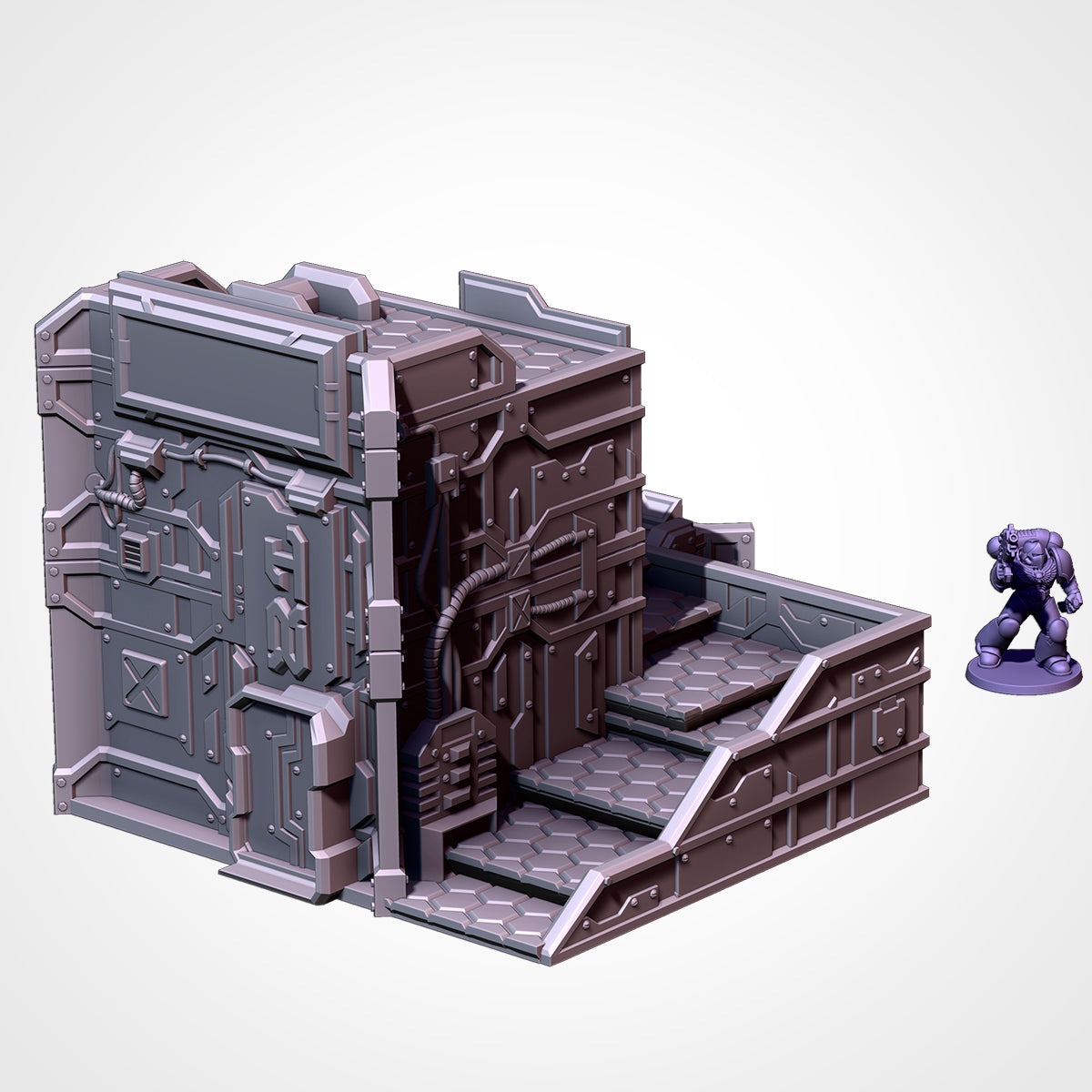 SCI-FI City Terrain - Modular Urban Warfare {By TxarliFactory}