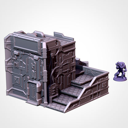 SCI-FI City Terrain - Modular Urban Warfare {By TxarliFactory}
