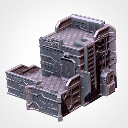 SCI-FI City Terrain - Modular Urban Warfare {By TxarliFactory}