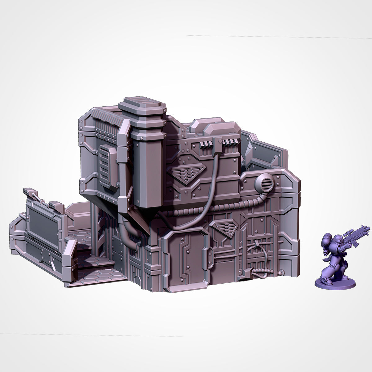 SCI-FI City Terrain - Modular Urban Warfare {By TxarliFactory}