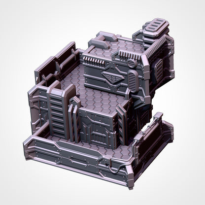 SCI-FI City Terrain - Modular Urban Warfare {By TxarliFactory}