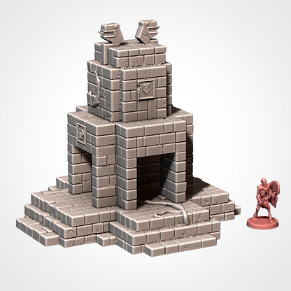 Buildings in the Jungle – Tabletop Terrain (28-32mm)