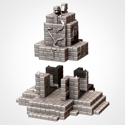 Buildings in the Jungle – Tabletop Terrain (28-32mm)