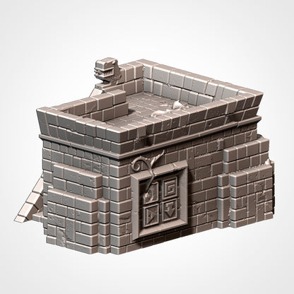 Buildings in the Jungle – Tabletop Terrain (28-32mm)