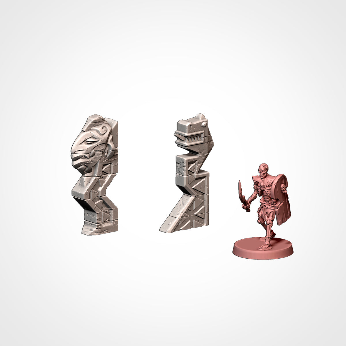 Buildings in the Jungle – Tabletop Terrain (28-32mm)