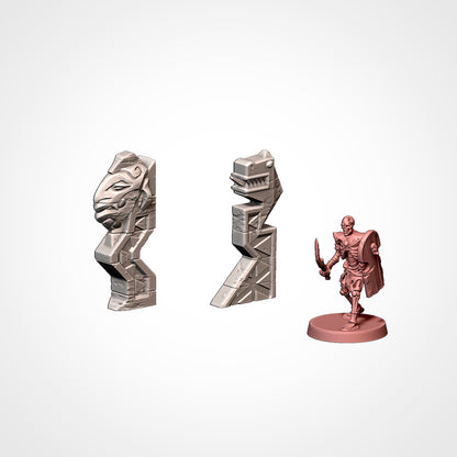 Buildings in the Jungle – Tabletop Terrain (28-32mm)