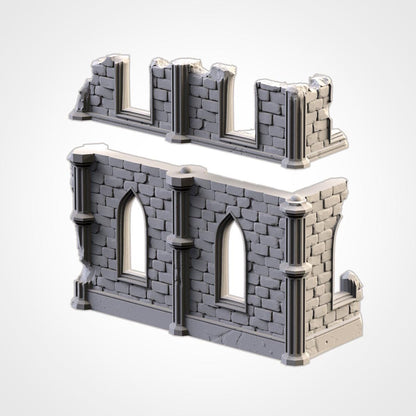 Temple Ruins - Modular Gothic Terrain Set {By TXARLIFACTORY}
