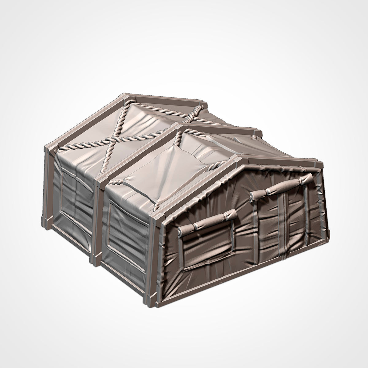 Military Barracks Set – Modular Military Terrain by {TxarliFactory}