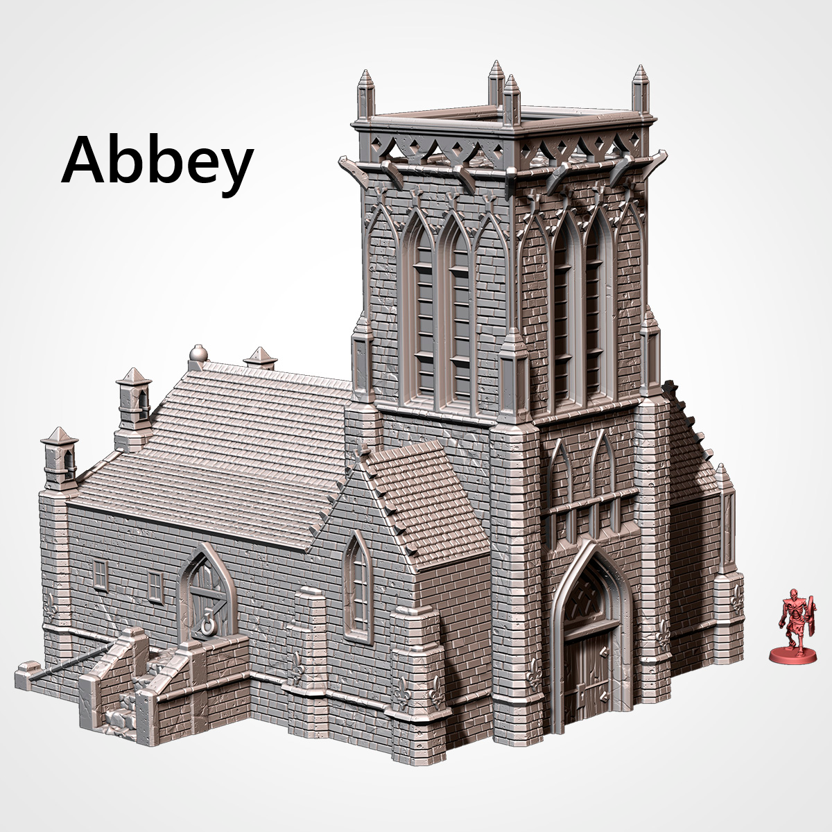 Sacred Place Terrain – Gothic Cathedral & Holy Grounds {by TxarliFactory}