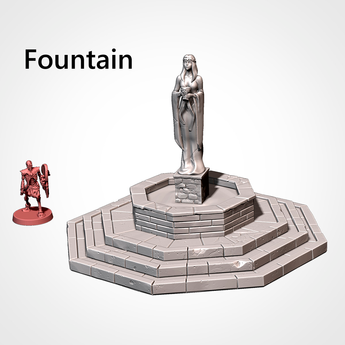Sacred Place Terrain – Gothic Cathedral & Holy Grounds {by TxarliFactory}