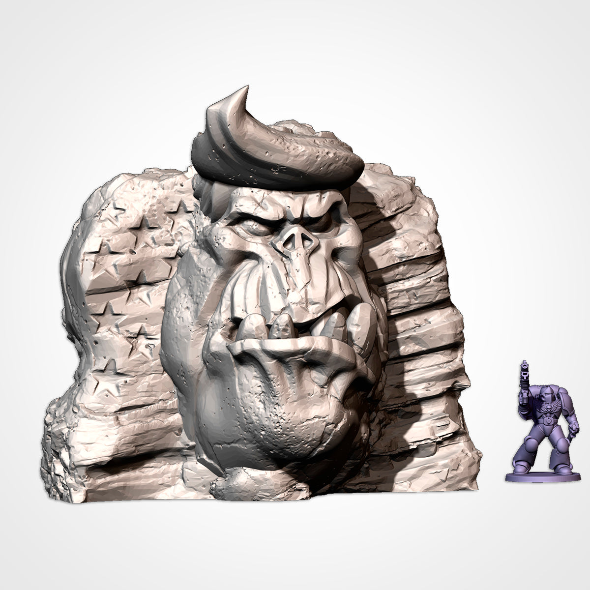 Orcish Monuments II – Tabletop Terrain (28-32mm)