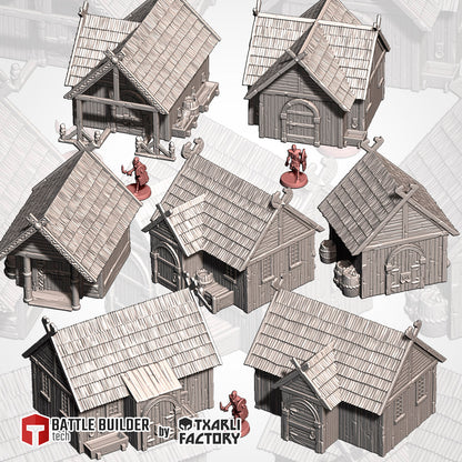 Village of Middle Earth – Tabletop Terrain (28-32mm)